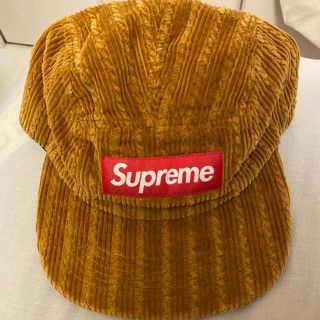 シュプリーム(Supreme)のsupreme キャップ　コーデュロイ(キャップ)