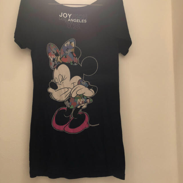 JOYRICH(ジョイリッチ)のJOYRICH Disney ミニー Tシャツ XS ブラック レディースのトップス(Tシャツ(半袖/袖なし))の商品写真