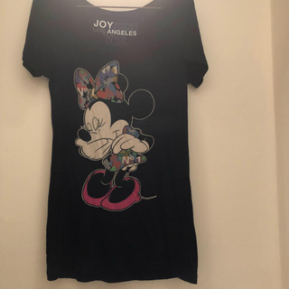 ジョイリッチ(JOYRICH)のJOYRICH Disney ミニー Tシャツ XS ブラック(Tシャツ(半袖/袖なし))