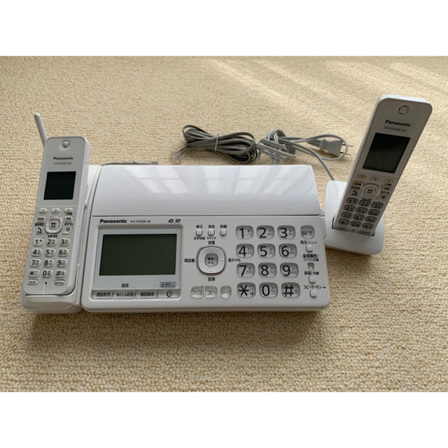 美品】パナソニック FAX おたっくす KX-PZ500DL-W [ホワイト] - その他