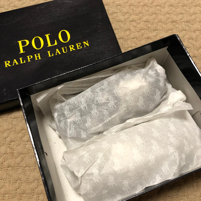 POLO RALPH LAUREN(ポロラルフローレン)の【未使用品】ラルフローレン　キッズシューズ キッズ/ベビー/マタニティのベビー靴/シューズ(~14cm)(スリッポン)の商品写真