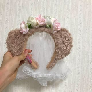 シェリーメイ ディズニー シェリーメイ 花嫁 カチューシャ リメイク ハンドメイドの通販 ラクマ