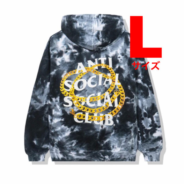 ANTI(アンチ)の★わ様専用★Lサイズ【新品】GOOD BLACK TIE DYE HOODIE メンズのトップス(パーカー)の商品写真