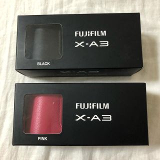 フジフイルム(富士フイルム)の富士フィルム　X-A3純正ボディジャケット(ケース/バッグ)