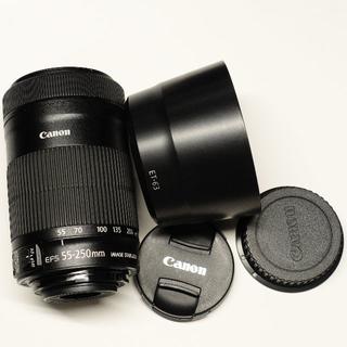 キヤノン(Canon)の★超美品★Canon レンズ EF 55-250 F4-5.6 STM 最新版(レンズ(ズーム))