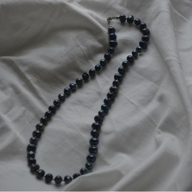 NIM Pearl necklace Black