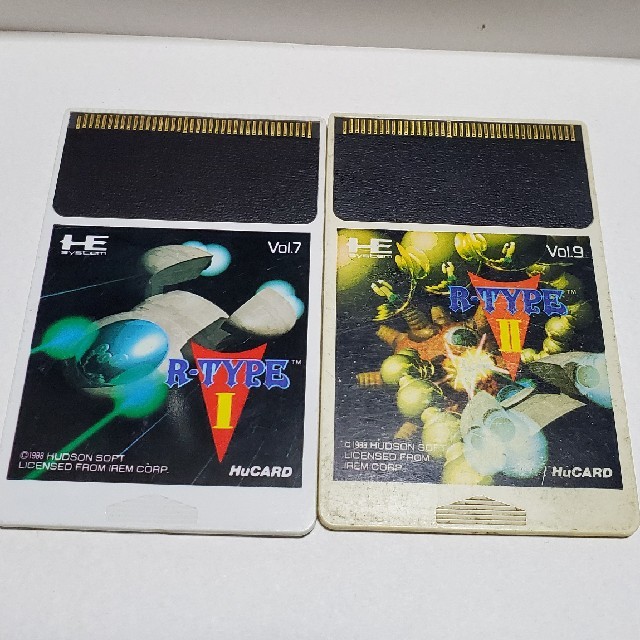 R・TYPE 1&2 2枚セット PCエンジン Huカードの通販 by あつ's shop