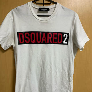 ディースクエアード(DSQUARED2)のDSQUARED2 白Tシャツ　xsサイズ(Tシャツ/カットソー(半袖/袖なし))