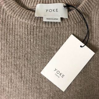 サンシー(SUNSEA)の7G ALPACA WOOL CARDIGAN RIB STITCH KNIT(ニット/セーター)