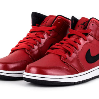 ナイキ(NIKE)のNIKE AJ1 MID 30cmレッド(スニーカー)