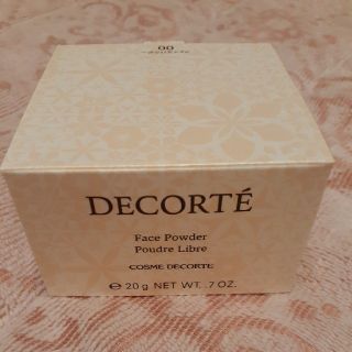 コスメデコルテ(COSME DECORTE)の⭐COSME DECORTEフェイスパウダー00未使用、おまけ付き(フェイスパウダー)