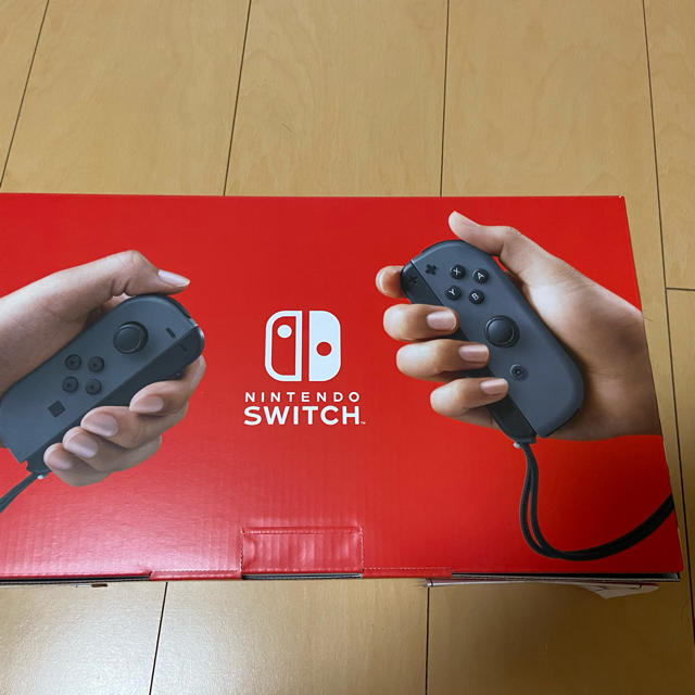 Nintendo Switch(ニンテンドースイッチ)のNintendo Switch Joy-Con(L)/(R) グレー エンタメ/ホビーのゲームソフト/ゲーム機本体(家庭用ゲーム機本体)の商品写真