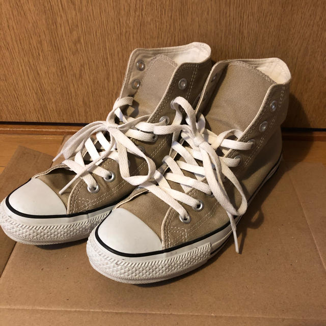 CONVERSE(コンバース)の【converse】オールスター ベージュ 25.5cm メンズの靴/シューズ(スニーカー)の商品写真