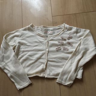 ザラキッズ(ZARA KIDS)のZara girls カーディガン　110cm(カーディガン)