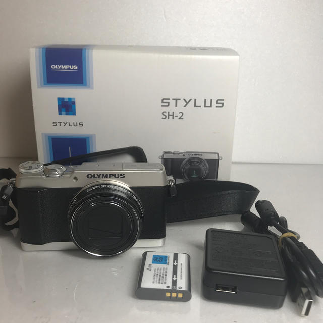 OLYMPUS(オリンパス)のolympus stylus sh-2 コンパクトカメラ スマホ/家電/カメラのカメラ(コンパクトデジタルカメラ)の商品写真