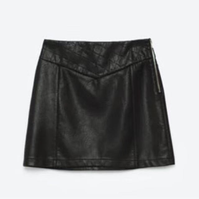 ZARA(ザラ)のZARA レザースカート レディースのスカート(ミニスカート)の商品写真