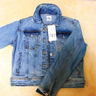 ザラ(ZARA)のZARA ダメージ加工 デニムジャケット Gジャン(Gジャン/デニムジャケット)