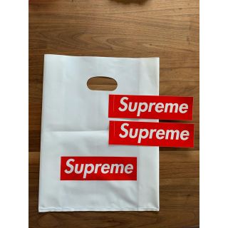 シュプリーム(Supreme)のシュプリームステッカー　ショッパー(ノベルティグッズ)