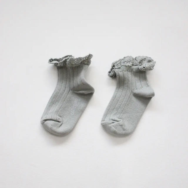 Bonpoint(ボンポワン)の☆ uuu様専用【collegien】LACE TRIM SHORT SOCKS キッズ/ベビー/マタニティのこども用ファッション小物(靴下/タイツ)の商品写真