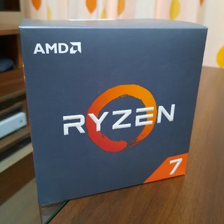 [あーちゃん様専用]RYZEN 7 2700x 純正CPUクーラー付(PCパーツ)
