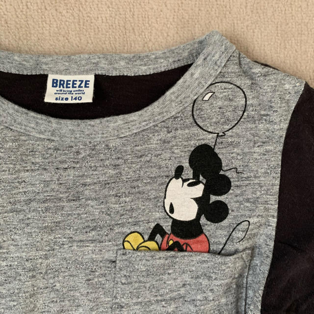 BREEZE(ブリーズ)の【美品】BREEZE 長袖Ｔシャツ１４０サイズ キッズ/ベビー/マタニティのキッズ服男の子用(90cm~)(Tシャツ/カットソー)の商品写真