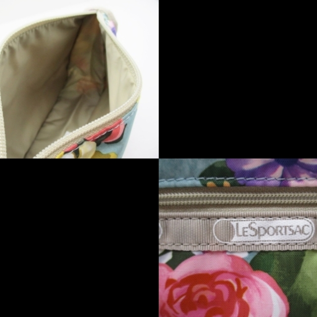 LeSportsac(レスポートサック)のレスポートサック ポーチ新品同様  花柄 レディースのファッション小物(ポーチ)の商品写真