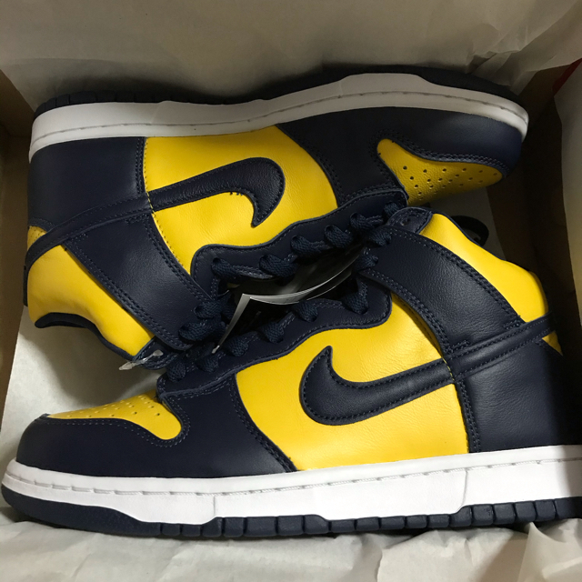 ☆新品☆ NIKE ダンク HIGH Mazine and Blue