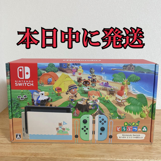 家庭用ゲーム機本体【新品未開封】Nintendo Switch あつまれ どうぶつの森 セット