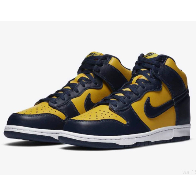 NIKE(ナイキ)のNIKE Dunk High SP “Michigan”  ナイキ ダンク ハイ メンズの靴/シューズ(スニーカー)の商品写真