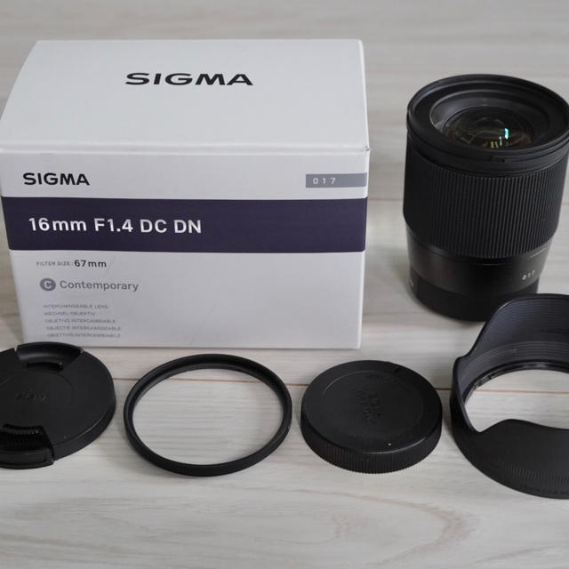 SIGMA 16mm f1.4 DCDN Eマウント