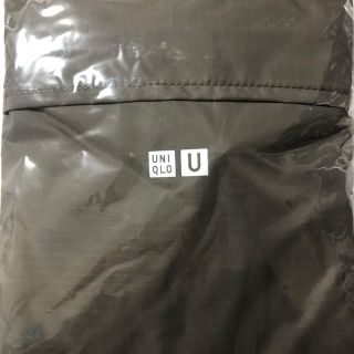 ユニクロ(UNIQLO)のユニクロU オリジナルポケッタブルトートバッグ グレー(エコバッグ)