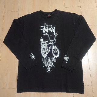 ステューシー(STUSSY)のOLD STUSSY　長袖Ｔシャツ　Ｌサイズ(Tシャツ/カットソー(七分/長袖))