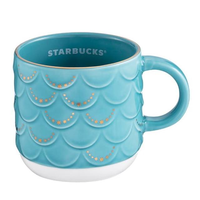 Starbucks Coffee(スターバックスコーヒー)のスターバックス：マグカップ　うろこ　人魚　台湾　アニバーサリー インテリア/住まい/日用品のキッチン/食器(グラス/カップ)の商品写真