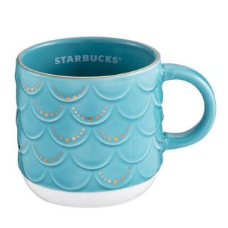 スターバックスコーヒー(Starbucks Coffee)のスターバックス：マグカップ　うろこ　人魚　台湾　アニバーサリー(グラス/カップ)