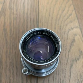 ライカ(LEICA)の【極美品】summicron 5cm f2 Lマウント(レンズ(単焦点))