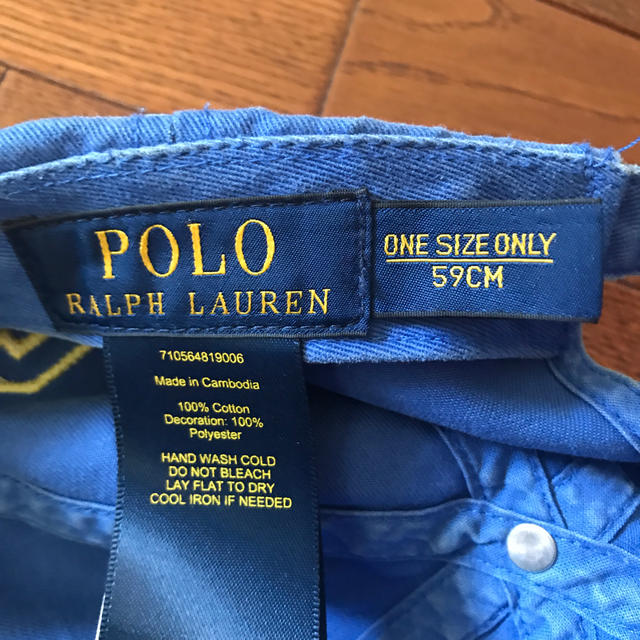 POLO RALPH LAUREN(ポロラルフローレン)のラルフローレン　キャップ レディースの帽子(キャップ)の商品写真