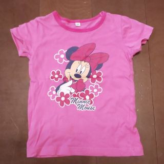 ディズニー(Disney)のミニーマウス ピンク色ベビーTシャツ(Tシャツ/カットソー)