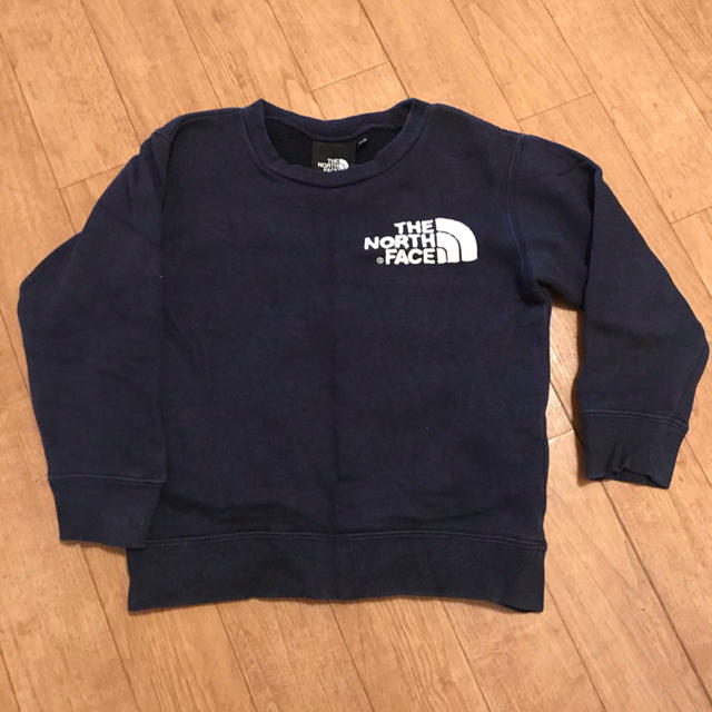 THE NORTH FACE(ザノースフェイス)のthe north face トレーナー　110 キッズ/ベビー/マタニティのキッズ服男の子用(90cm~)(Tシャツ/カットソー)の商品写真