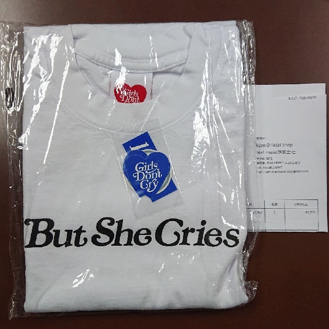 GDC(ジーディーシー)のverdy ガルドン kZm Tシャツ but she cries メンズのトップス(Tシャツ/カットソー(半袖/袖なし))の商品写真