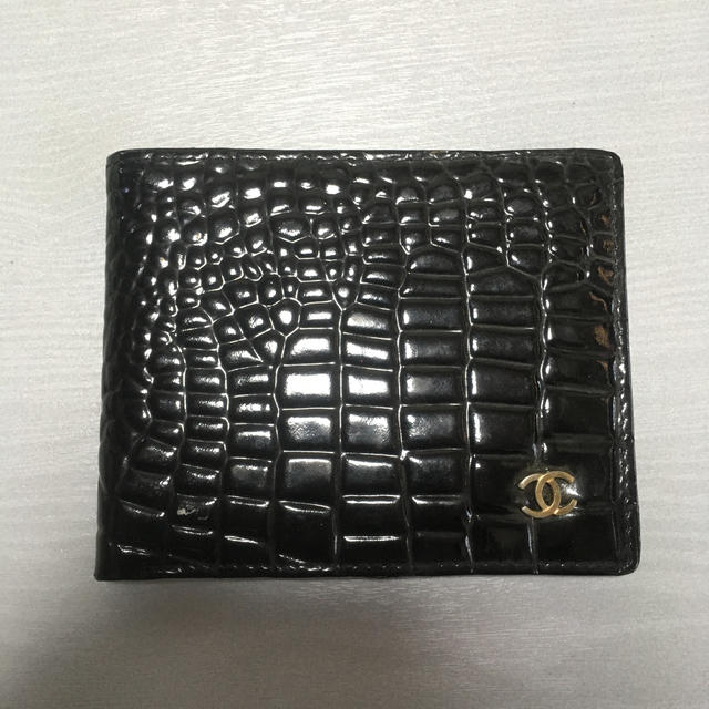 CHANEL(シャネル)の【あかね様専用】CHANEL 2つ折り財布 ウォレット FRANCE メンズのファッション小物(折り財布)の商品写真