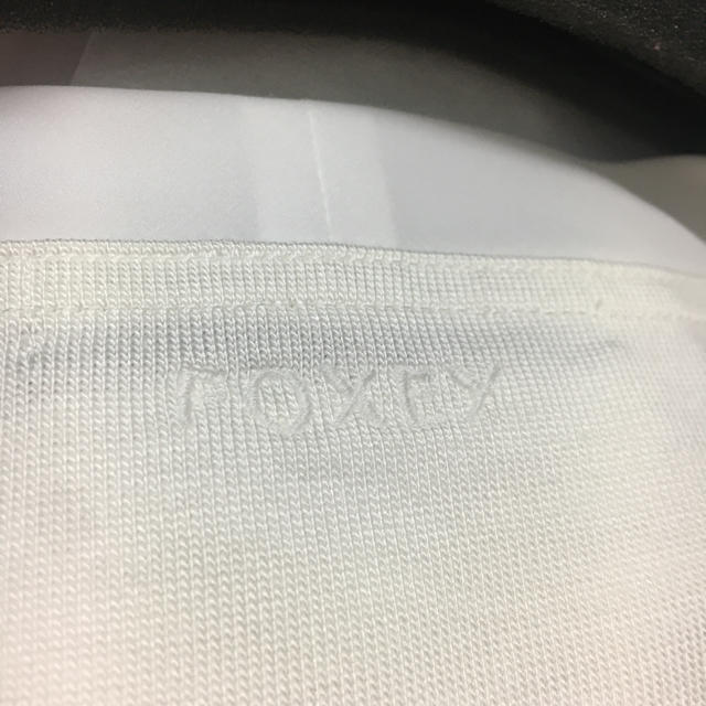フォクシー サマーニットトップス Tシャツ 白 foxy - カットソー(半袖