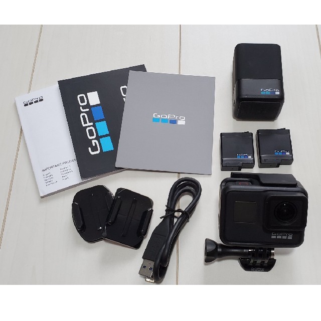 GoPro HERO7 BLACK 本体+バッテリー+バッテリーチャージャー