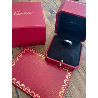 カルティエ(Cartier)のカルティエ　Cartier ミニラブリング　ダイヤ　10号(リング(指輪))