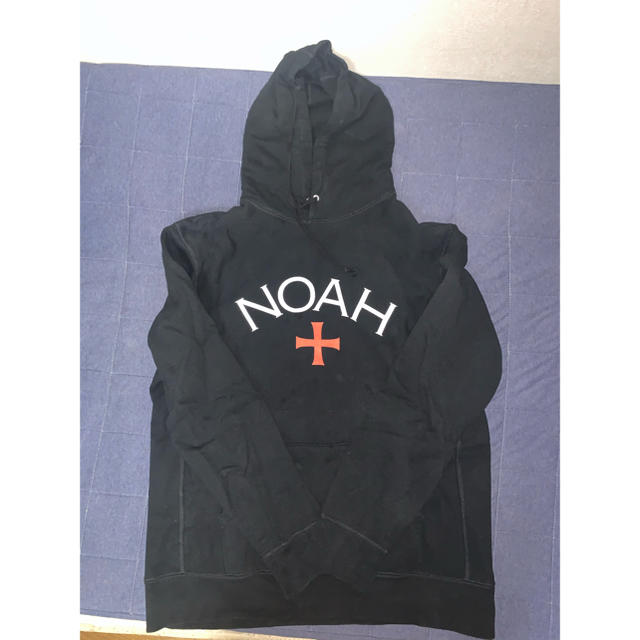 NOAH LOGO HOODIE XL size BLACK 2