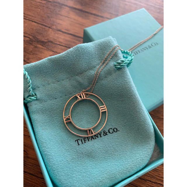 Tiffany & Co.(ティファニー)の１回着用　ティファニー  Tiffany アトラスラウンド　ネックレス レディースのアクセサリー(ネックレス)の商品写真