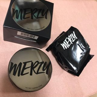 ミシャ(MISSHA)のMERZY クッションファンデ 本体 リフィル セット CO2 BEIGE(ファンデーション)