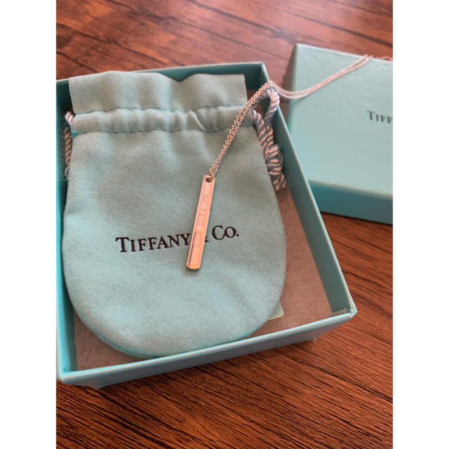 Tiffany & Co.(ティファニー)のティファニー  Tiffany  バーネックレス　未使用 レディースのアクセサリー(ネックレス)の商品写真