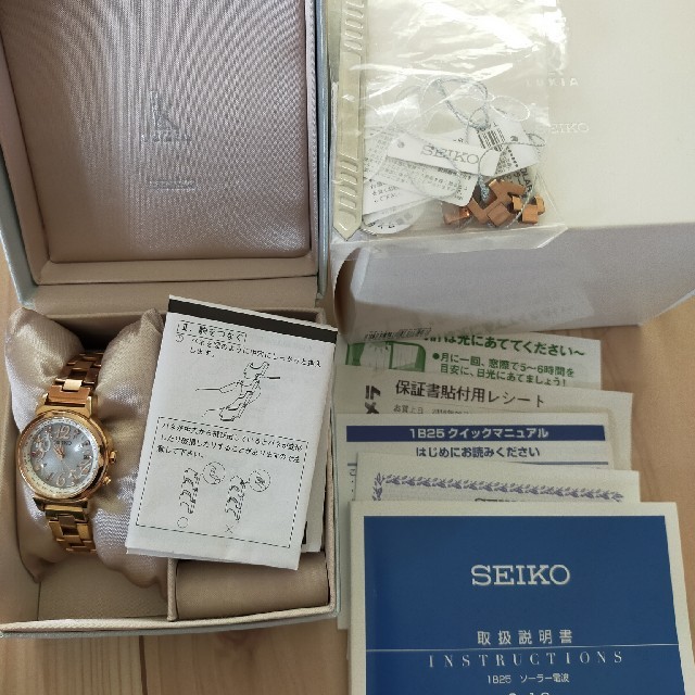 SEIKO(セイコー)の専用♡希少 ルキア LUKIA　2016年限定 サマーコレクション 電波時計♡ レディースのファッション小物(腕時計)の商品写真