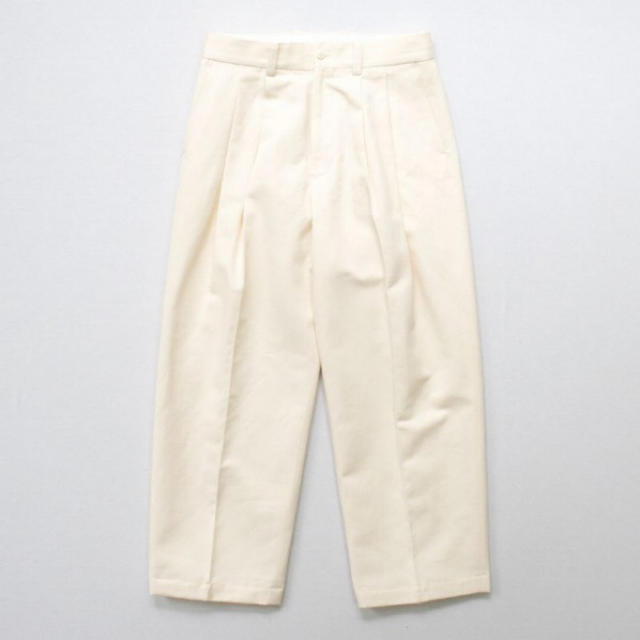 本日限定❗️【stein】wide straight trousers(-) S