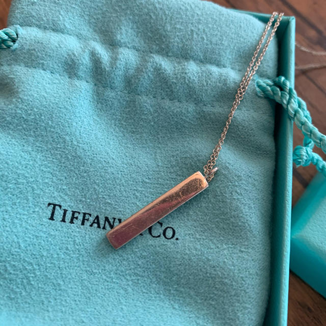 ティファニー  Tiffany バーワンポイントダイヤネックレス